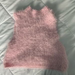 Fuzzy Pink tank